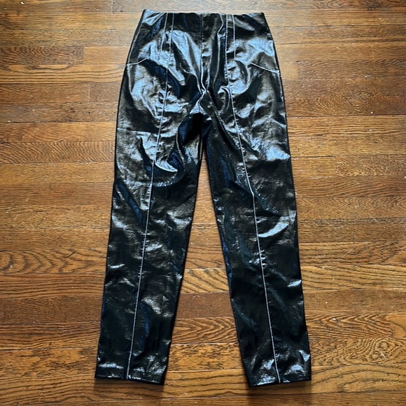 Aritzia Sunday Best Tessy Pants Vegan Leather - Picture 5 of 10